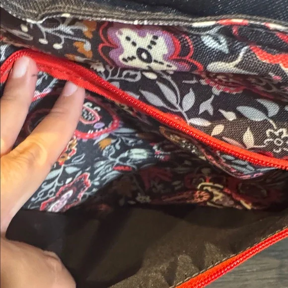 Vera Bradley Tote Bag Coleman Cooler Collaboration In Paisley Grey - Picture 7 of 11